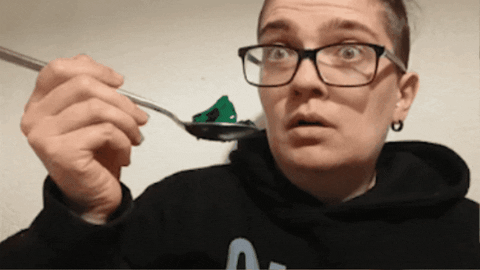 Nici channeling a Jurassic Park impression to show the fear.